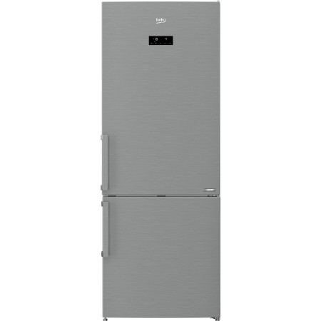 Beko RCNE560E41ZXN - Frigorifero Combinato Total No-Frost a Libera Installazione, Classe E