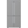 Beko GN1406231XBN -Frigorifero Inox Side by Side 4 Porte Total No-Frost a Libera Installazione, 182 cm, Classe F