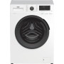 Beko EUR8C4A - Lavatrice a Vapore 8 kg, Classe C, Centrifuga 1400 giri, Libera Installazione con Carica Frontale