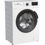 Beko EUR8C4A - Lavatrice a Vapore 8 kg, Classe C, Centrifuga 1400 giri, Libera Installazione con Carica Frontale