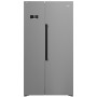 Beko GN1603140XBN - Frigorifero Metal Look Libera Installazione Side by Side Classe E Total No-Frost