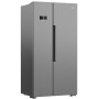 Beko GN1603140XBN - Frigorifero Metal Look Libera Installazione Side by Side Classe E Total No-Frost