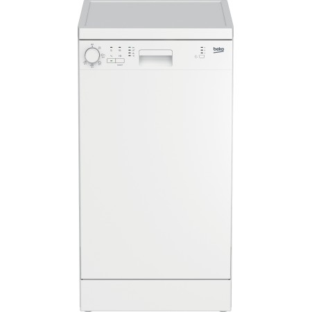 Beko DFS05024W - Lavastoviglie Slim Libera Installazione 10 Coperti Classe E, 5 programmi, 45 cm