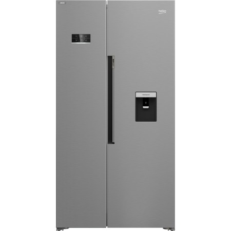 Beko GN163241XBN - Frigorifero Metal look Libera Installazione Side by Side Total No-Frost Classe E