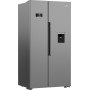 Beko GN163241XBN - Frigorifero Metal look Libera Installazione Side by Side Total No-Frost Classe E