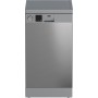 Beko DVS05024S - Lavastoviglie Slim Libera Installazione 10 Coperti Classe energetica E 5 programmi 45 cm Inox