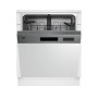 Beko DSN15420X - Lavastoviglie con Cruscotto Inox 60 cm 14 Coperti Classe E