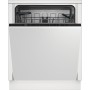 Beko  BDIN164D1C - Lavastoviglie da Incasso Scomparsa Totale 60 cm 14 Coperti Classe D