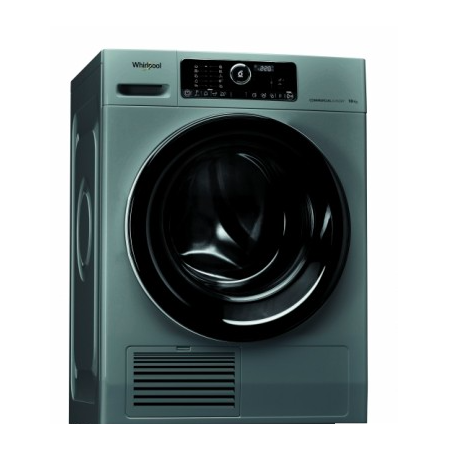 Whirlpool AWZ9HPS - Asciugatrice Argento 18 Programmi Capacità 9 kg Classe A++