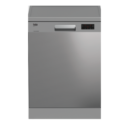 Beko DFN16425X - Lavastoviglie Standard a Libera Installazione 5 Programmi 10 Coperti Classe E