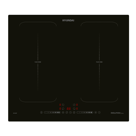 Hyundai IHN-460 F - Piano Cottura a Induzione 4 Fuochi 60 cm