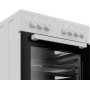 Beko FSE62110DW - Cucina a Libera Installazione Bianca 60 cm 4 Fuochi con Forno Elettrico Ventilato