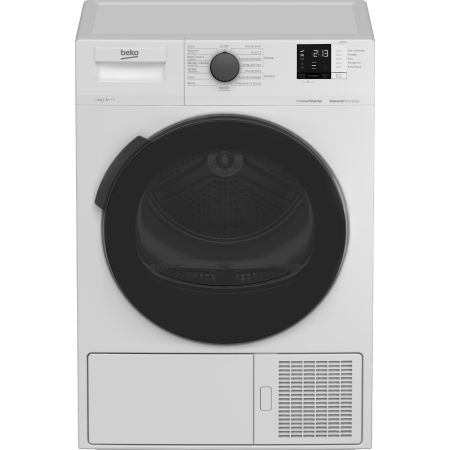 Beko UD837RI - Asciugatrice, 8 kg, a Pompa di Calore Classe A+++