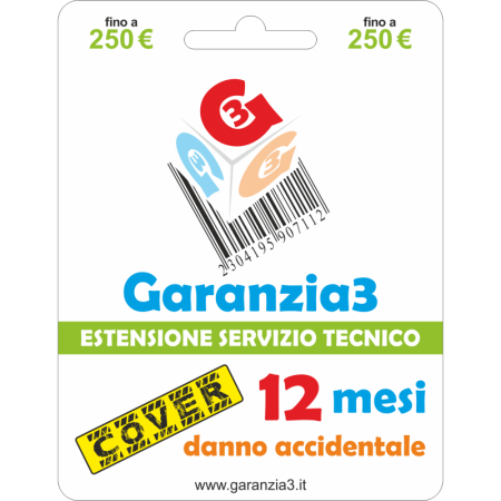 GARANZIA3 - COVER  - Massimale di Euro 250