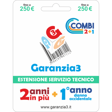 GARANZIA3 - COMBI  - Massimale di Euro 250