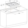 Hotpoint Ariston PCN 640 T (AV) R /HA - Piano cottura a gas 4 fuochi Avena