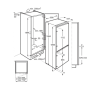 Electrolux KNS7TE75S - Frigorifero da Incasso Combinato Total No-Frost Classe E