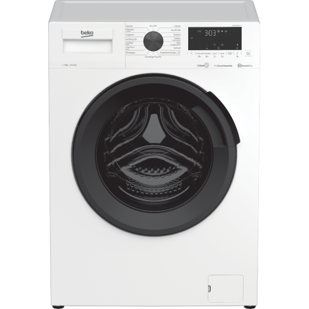 Beko WUX81436AI-IT - Lavatrice Libera Installazione 8kg Classe C 1400giri a Vapore