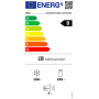 Beko B7RCNE407HXBR - Frigorifero Combinato Total No-Frost 59.5 cm Nero