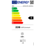 Beko B3RFNE274W - Congelatore Verticale Total No-Frost 220L 59.5cm Classe E Bianco