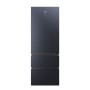 Haier HTW7720ENMB - Frigorifero Combinato Libera installazione 3 porte Total No Frost 70cm Classe E Nero