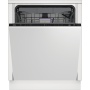 Beko BDIN38561C - Lavastoviglie a Scomparsa Totale 15 Coperti 60 cm Classe A