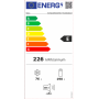 BEKO RCNA305K40WN - Frigorifero Combinato Libera Installazione 266L Total No-Frost Classe E Bianco