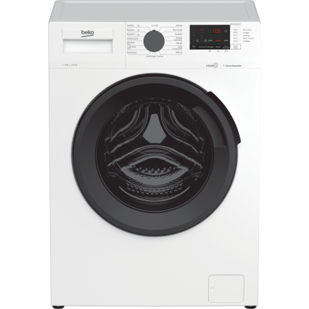 Beko MWUXS71282AI/IT - Lavatrice 7kg Slim Classe A 1200 giri a Vapore