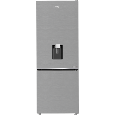 Beko B3RCNE564HDXB - Frigorifero Combinato Total No-Frost Libera Installazione 490L 70 cm Classe E Metallico