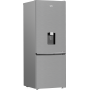 Beko B3RCNE564HDXB - Frigorifero Combinato Total No-Frost Libera Installazione 490L 70 cm Classe E Metallico