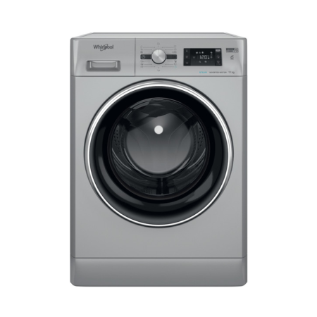 Whirlpool AWG 1114SD - Lavatrice professionale a Libera Installazione 11Kg 1400 Giri a Carica Frontale Classe A Silver