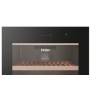 HAIER HWS247GGU1 - Cantinetta Vino da Incasso 247 Bottiglie 60cm Ripiani in Legno Classe G Nero