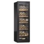 HAIER HWS247GGU1 - Cantinetta Vino da Incasso 247 Bottiglie 60cm Ripiani in Legno Classe G Nero