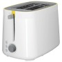 Beko TAM 4220 W - Tostapane compatto 800 W con funzione scongelamento 2 slot luce Bianco