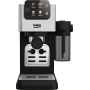 Beko CEP 5304 X - Macchina per caffè espresso 15 bar 1100 ml Acciaio Inox e Nero