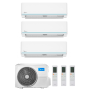 Midea MSAGBU-09HRFN / M3OA-27HFN8-Q - Climatizzatore Trial 9000+9000+9000BTU Inverter Unità Interna/Esterna R32 Wi-Fi A++