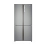 Haier HTF-610DM7 - Frigorifero Combinato Multiporta No Frost  A Libera Installazione 91cm 628L Classe F Stainless Steel Look