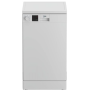 BEKO DVS05024W -  Lavastoviglie Slim a Libera Installazione 45 cm 10 Coperti Classe E Bianco