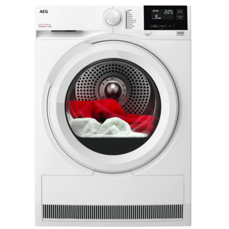 AEG TR7G93W - Asciugatrice Serie 7000 SensiDry 9 kg Classe A+++ con Pompa di Calore Bianco