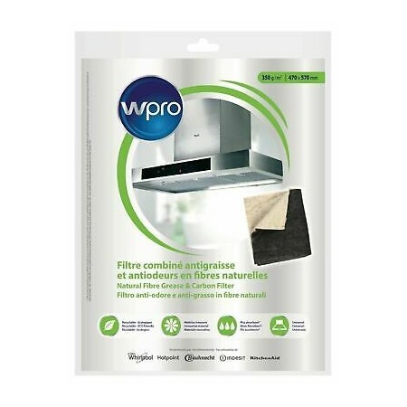 Filtro combinato in fibre naturali per cappa - WPro - 470 x 570 mm - 350 g / m2