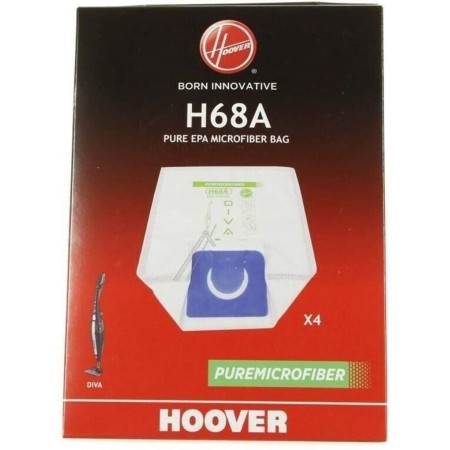 Confezione da 4 sacchetti per aspirapolvere Hoover DIVA - H68A