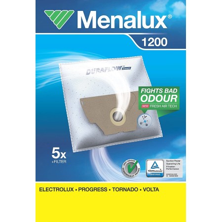 5x sacchetti per aspirapolvere - Menalux - 9001961961 - 1200