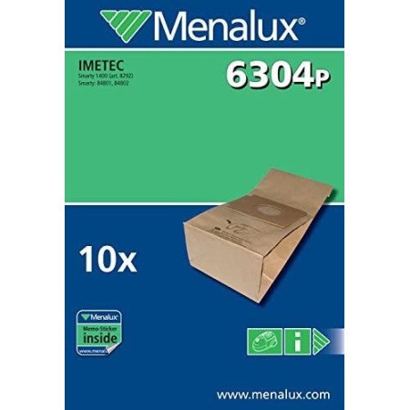 10x sacchetti per aspirapolvere in carta Menalux - 9002561588 - 6304P