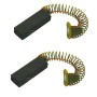 Coppia di carboncini spazzole per motore aspirapolvere - 9x6x30 mm - G006B